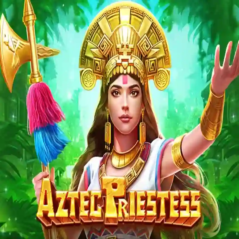 Aztec Priestess slot game banner lebull