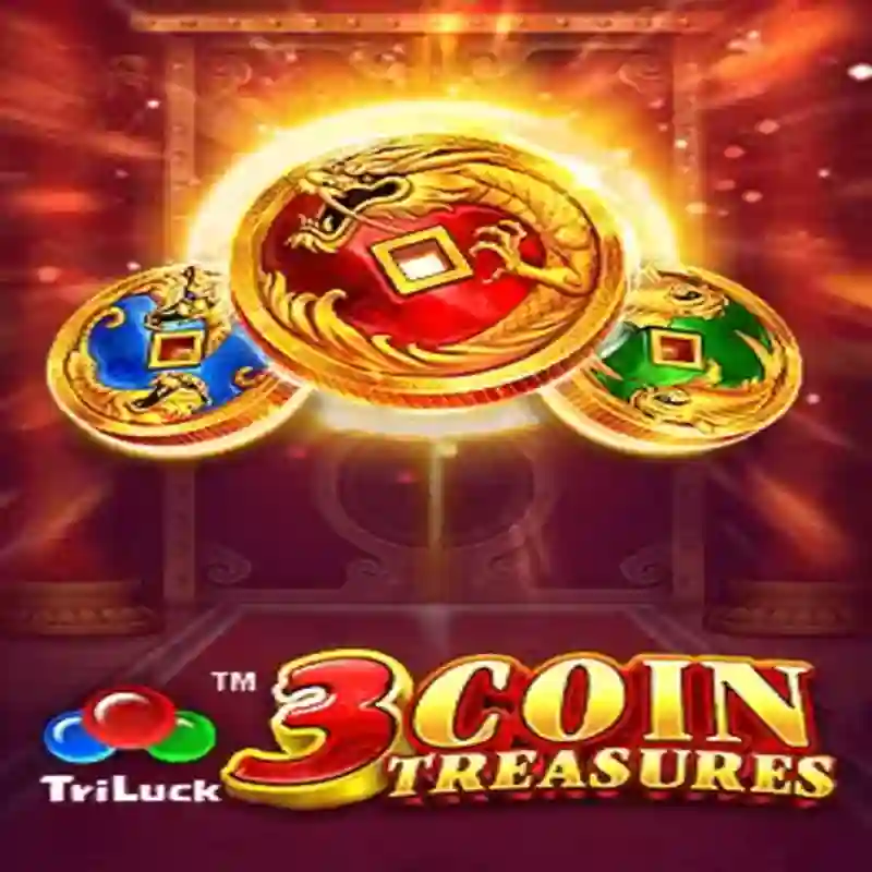 3 Coin Treasures Slot Game lebull